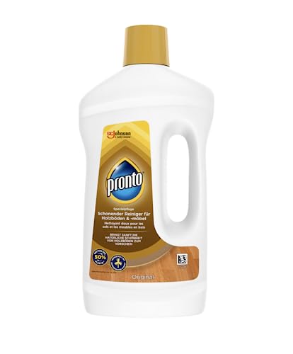 Pronto Schonender flüssiger Holz-Reiniger für Holzböden und Holzmöbel, Oberflächenreiniger für Möbel, 1er Pack (1 x 750 ml)