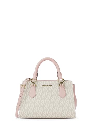 Michael Kors Marilyn Small Signature Logo Messenger Bag Powder Blush Multi