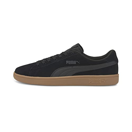 PUMA Unisex Puma Smash V2 Sneaker, Puma Black Puma Black, 45 EU