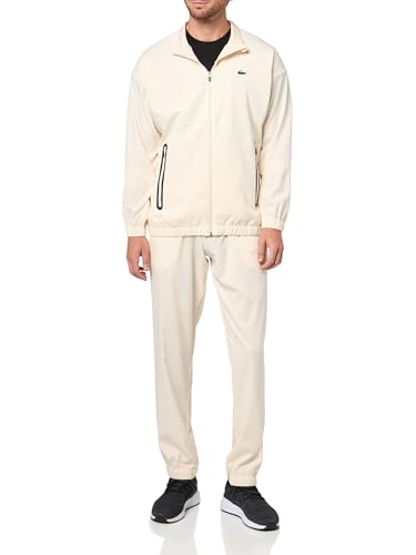 Lacoste Sport Tennis Taft Tracksuit Trainingsanzug Herren (1 Stück), Lappland, L