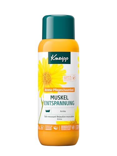 Kneipp Aroma-Pflegeschaumbad Muskel Entspannung - mit wertvollem Extrakt der Arnika - 400 ml