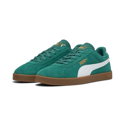PUMA Erwachsene Club II Sneakers 42, Wild Green White Gold