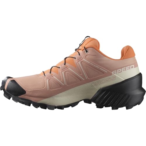 Salomon Speedcross Damen Trail-Laufschuhe, Outdoor-bereit, Stabilität, Passform, Cameo Brown, 37 1/3