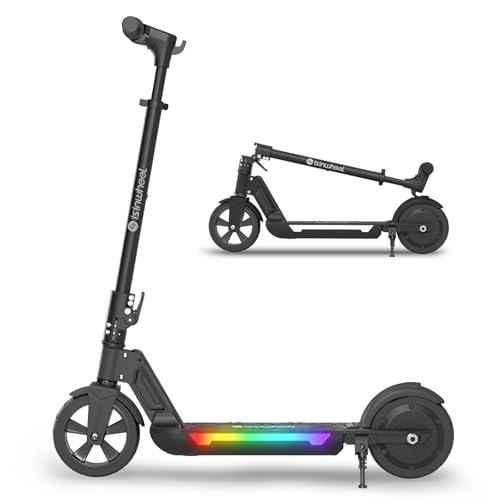Kinder E-Scooter mit Musik & Licht, 250W Motor, Faltbarer E-Roller für Jugendliche 8-14 Jahre, 5,2Ah bis 16KM Reichweite & 3 Gänge, Duales Bremssystem, Max.80KG, Geschenk für Kinder und Jugendliche