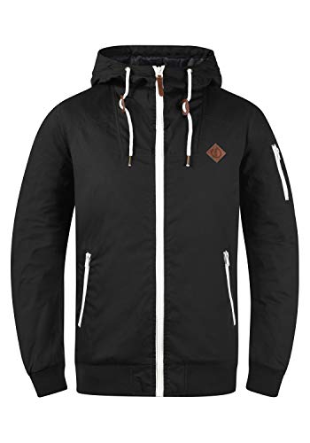!Solid SDTilly Herren Übergangsjacke Jacke Windbreaker, L, Black (9000)
