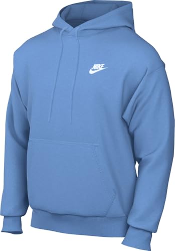 Nike Herren Club Po Bb Kapuzenpullover, University Blue/University Blu, L