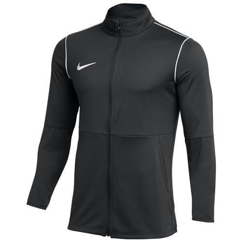 Nike Herren Dri Fit Park20 Trk Fußballjacke, Black/White/White, L