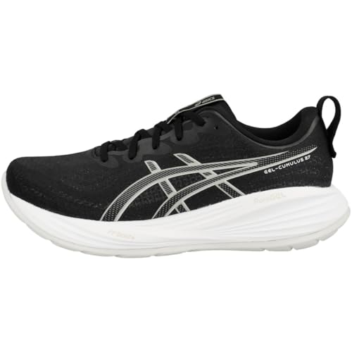 ASICS Herren Gel-Cumulus 27 Sneaker, Schwarz, 42.5 EU