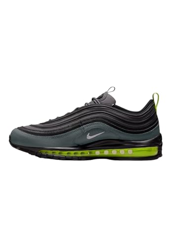 NIKE Sportswear - Turnschuhe AIR MAX 97 aus Leder, grau-weiß (6)