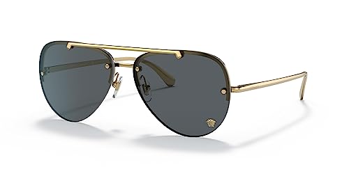 VERSACE 0VE2231 60 100287 Sonnenbrille, Unisex, Erwachsene, mehrfarbig (mehrfarbig), Einheitsgröße