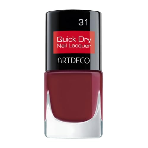 ARTDECO Quick Dry Nail Lacquer Mini Edition – Schnelltrocknender Nagellack mit Spirulina-Algenextrakt – 1 x 5 ml