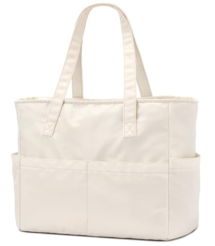 oscaurt Handtasche Damen Wasserdicht Laptop-Tragetasche Tote Bag Groß Einkaufstasche Arbeitstasche Damen Schultasche Faltbar Strandtasche mit Reißverschluss