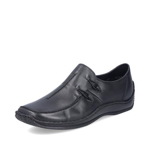 Rieker Damen Low-Top Sneaker L1751, Frauen Halbschuhe,Freizeitschuhe,Turnschuhe,Laufschuhe,straßenschuhe,Strassenschuhe,schwarz (00),39 EU / 6 UK