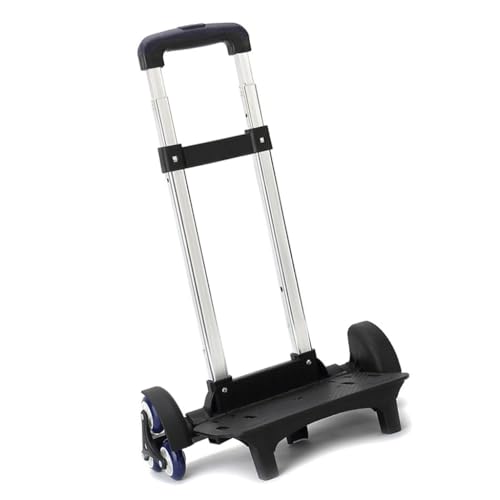 Rucksack Trolley faltbar Trolley 6 Räder Handwagen für Schultasche