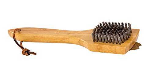 Weber 6463 Grillbürste mit Bambus-Holzgriff, 30 cm