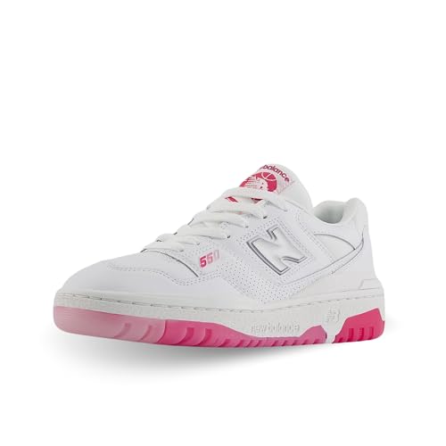 New Balance Schuhe 550 Code GSB550KP, Weiß Rosa, 38 EU