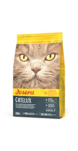 JOSERA Catelux (2 kg) | Katzenfutter trocken mit Ente & Kartoffel