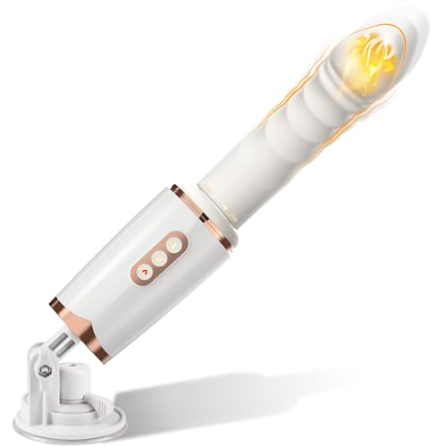 YeeSexDo Sexmachine Dildo Vibratorensets für Frauen mit Heizfunktion, Vibrtor Sex Spielzeug für die Frau mit 7 Stoßfunktion & 7 Vibration Modes Sex Maschinen & Geräte