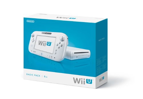 Nintendo Wii U - Konsole, Basic Pack, 8 GB, weiß [EU Import]