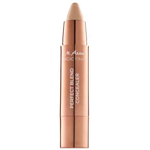 M. Asam MAGIC FINISH Perfect Blend Concealer Nude (3 g) – Abdeckstift perfektioniert, kaschiert Makel & Unebenheiten, Make-Up mit variierbarer Deckkraft & sofortigem Weichzeichner Effekt