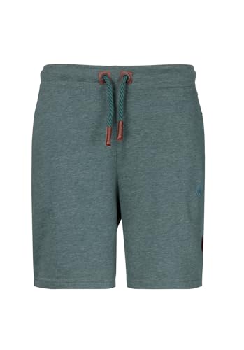 Naketano Herren Shorts Warmer Lenny, Farbe:Jungle Green Melange, Größe:L