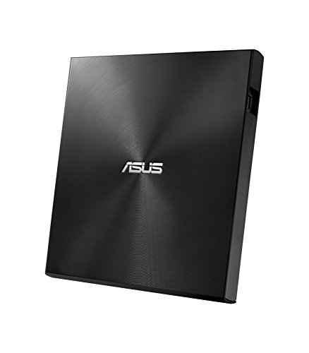 Asus ZenDrive U9M externer DVD-Brenner (für Apple MacBook & Windows PCs/Notebooks, inkl. USB-C Kabel, Brennsoftware & Nero Backup App, M-Disc Support, USB 2.0) Gold