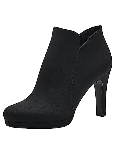 Tamaris Damen Stiefel Vegan schwarz 40