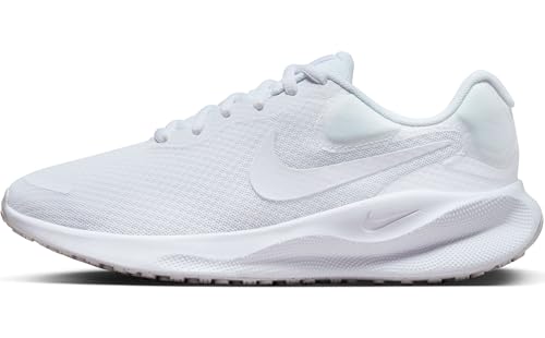 Nike Damen Revolution 7 Sneaker, Weiß, 39 EU