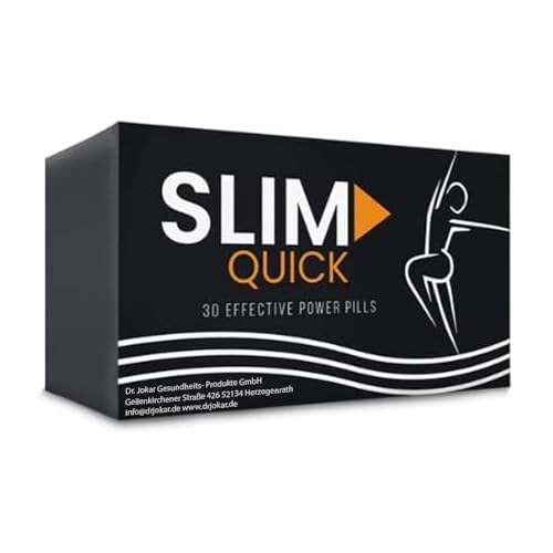 Slim Quick 30 Kapseln zum Abnehmen - Schnell und Einfach ohne Hungern Traumfigur erreichen