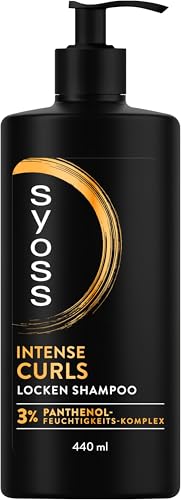 Syoss Locken-Shampoo Intense Curls (440 ml), stärkendes Haarshampoo