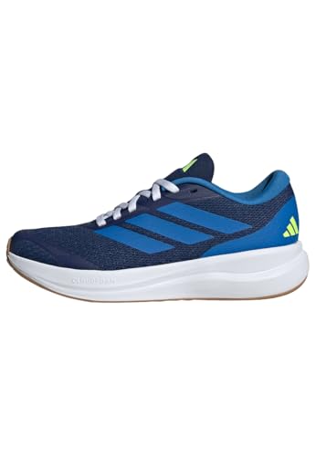 adidas Unisex Kinder Runfalcon 6 Junior Shoes, Dark Blue/Bright royal/Lucid Lemon, 40 EU