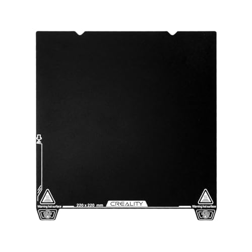 Creality Druckplatte aus Epoxidharz für 3D-Drucker, einfach abzudrücken und an Ender-3 V3/Ender-3 V3 SE/Ender-3 V3 KE/CR-10 SE/Ender-3 S1/Ender-3 S1 Pro/Ender-5 S1/K1 anzupassen, 235 * 235mm