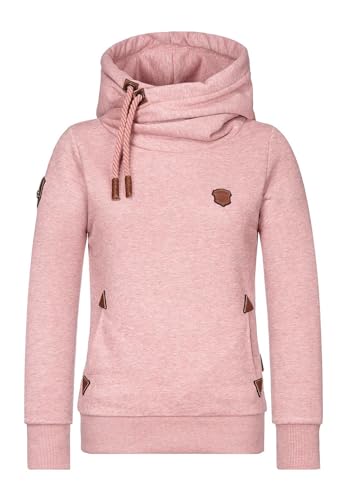 Naketano Darth Women Hoody Kapuzenpullover (DE/NL/SE/PL, Alphanumerisch, M, Regular, Regular, schmutzmuschi pink)