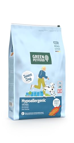 Green Petfood InsectDog Hypoallergen | 10 kg | Adult | Hundefutter trocken