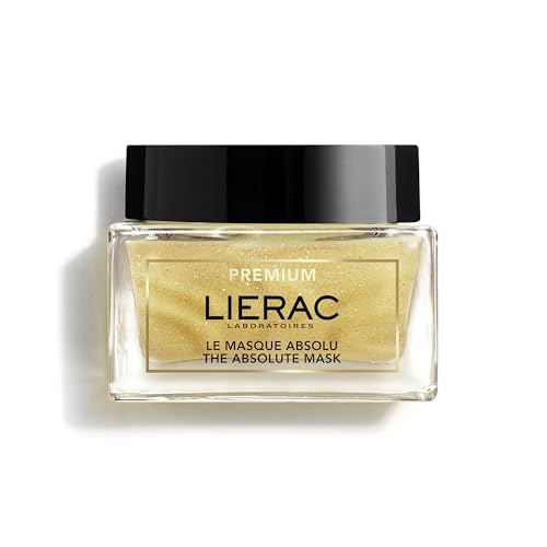 Lierac Premium – Die Absolu Anti-Aging-Maske Global 50 ml – Regenerierendes Konzentrat für einen neuen und sofortigen Glanz – glättende, leuchtende und Anti-Aging-Gesichtsmaske – Gesichtspflege für