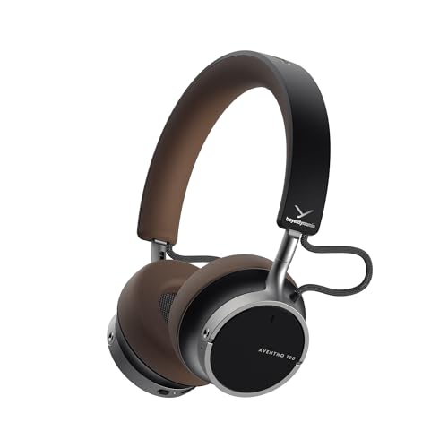 beyerdynamic AVENTHO 100 Wireless On-Ear Kopfhörer mit ANC in braun - neues Update per App verfügbar