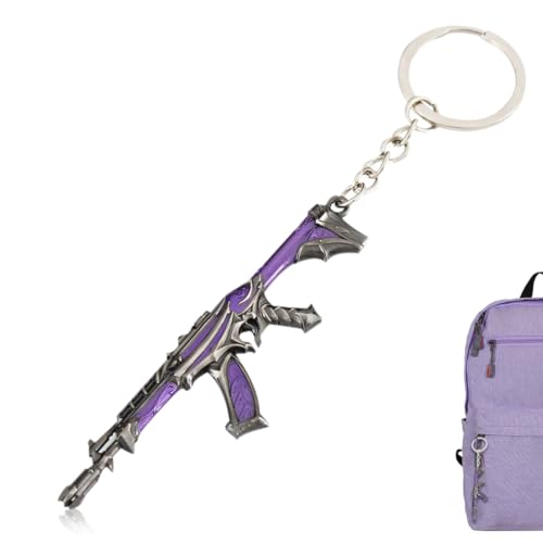 IKOPFLN Valorant Schlüsselanhänger,Hergestellt Im Valorant-Waffenmodell,Schlüsselanhänger Für Handys,Schlüssel,Rucksack-Dekoration,Das Beste Geschenk Für Einen Mann