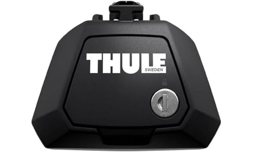 Thule Raised Rail Evo Fuß Für Fahrzeuge 4er-pack Schwarz Black, One-Size