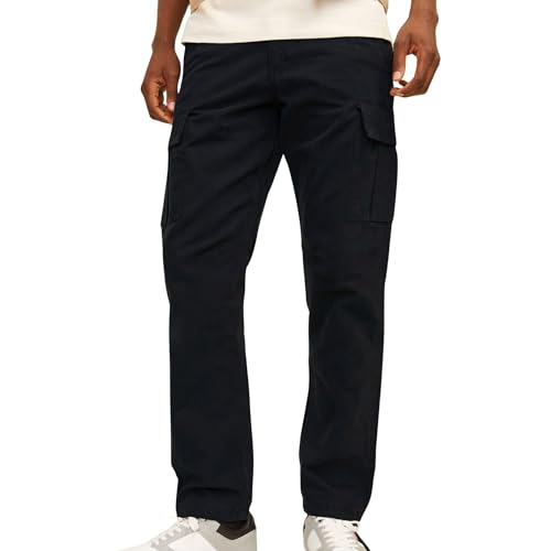 JACK & JONES Male Relaxed Fit Hosen Plus Locker geschnitten Relaxed Fit Hosen