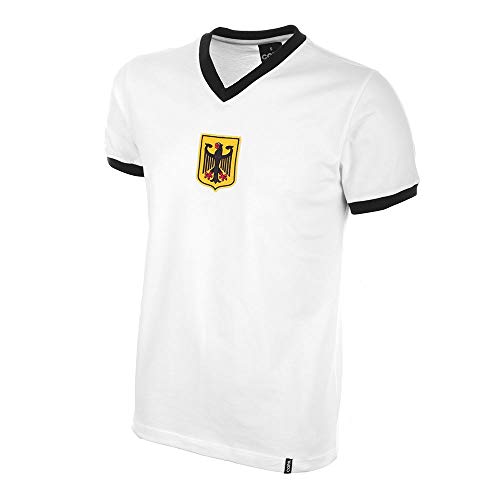 COPA Football Deutschland 1970 Retro Fußballtrikot Herren M Weiß