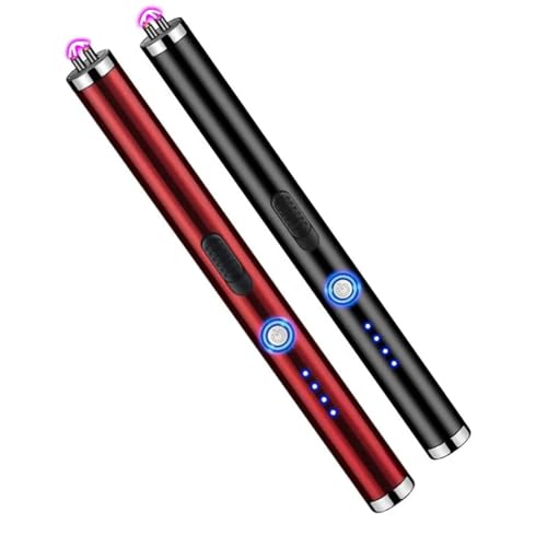 Bikenda Taktischer tragbarer Elektroschocker mit hoher Leistung, Windproof Dual-Arcs-Feuerzeug, Starke Selbstverteidigung Für Frauen, Bikenda Taktischer Elektroschocker (Schwarz+Weiß)