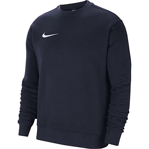 Nike CW6904 Y NK FLC PARK20 CREW Sweatshirt boys obsidian/white, XL(158-170cm)