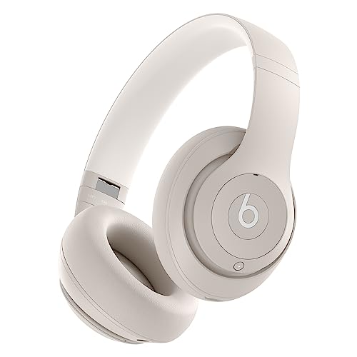 Beats Studio Pro – Kabellose Bluetooth Noise Cancelling Kopfhörer – Personalisiertes 3D Audio, USB-C verlustfreies Audio, Apple & Android Kompatibilität, Bis zu 40 Stunden Wiedergabezeit - Sandstein
