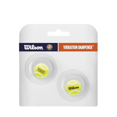 Wilson Unisex – Erwachsene RG Tennis Ball DAMPENER Yellow/Black/Wh Tennisgriffe und andere, Gelb/Schwarz/Weiß, Keine Größe