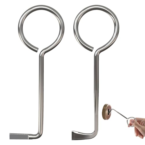 DAAIZIII 2 Stück Profi Dietrich Set, Buntbartschlüssel Universal, Türöffnungswerkzeug, Bartschlüssel Dietrichset, Für Bunt-Bart-Schloss Öffner