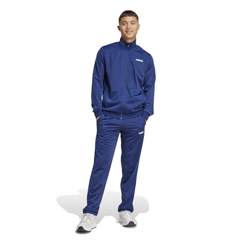 adidas Men's LINEAR TRACKSUIT, Dark Blue, L