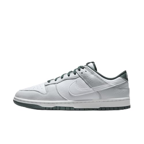 Nike Herren Dunk Low Retro SE Sneaker, Photon Dust White Vintage Green, 38.5 EU