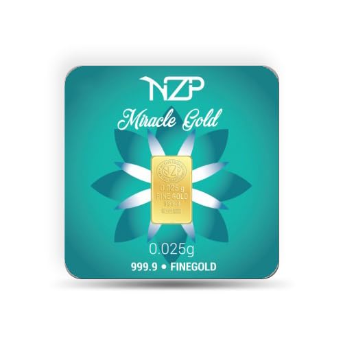 Nzp Goldbarren 0,025 Gramm, Goldbarren 0,025g, Feingehalt 999,9