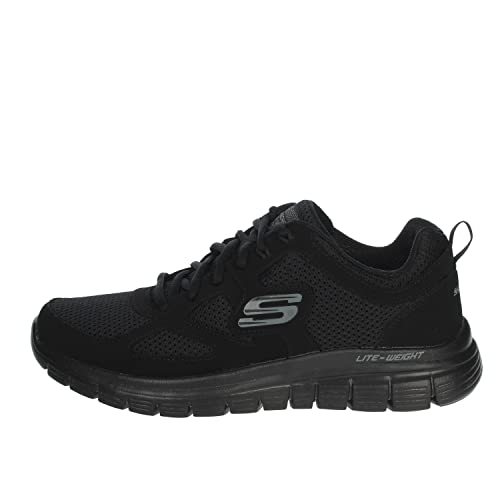 Skechers Burns- Agoura Herren Turnschuhe, Black, 44 EU