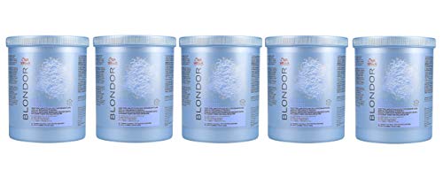 5er Wella Professionals Blondor Multi Blonde Powder Blondierung 800 g